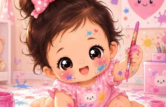 Você é um bebê bagunceiro!