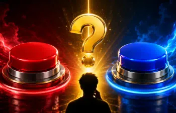 Escolhe entre dois botões impossíveis e revelamos a tua personalidade!🔴 🔵!