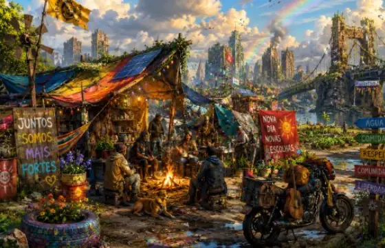 O Acampamento Nómada da Superfície 🎒