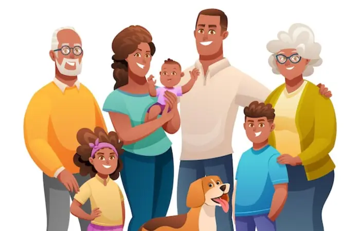 MY FAMILY, VAMOS APRENDER A NOMEAR OS MEMBROS DA FAMILIA