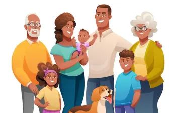 MY FAMILY, VAMOS APRENDER A NOMEAR OS MEMBROS DA FAMILIA