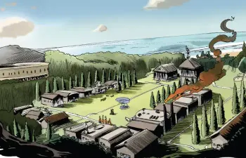 Descubra qual é seu chalé de Percy Jackson