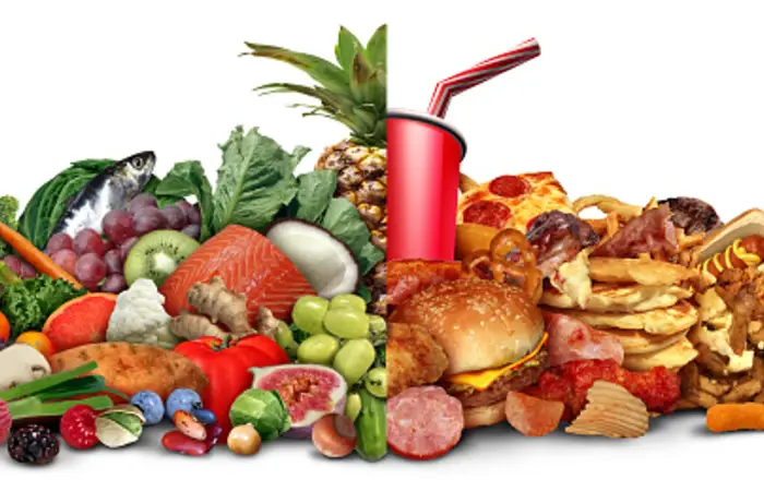 Tu combinas mais com comida SAUDÁVEL ou NÃO SAUDÁVEL?