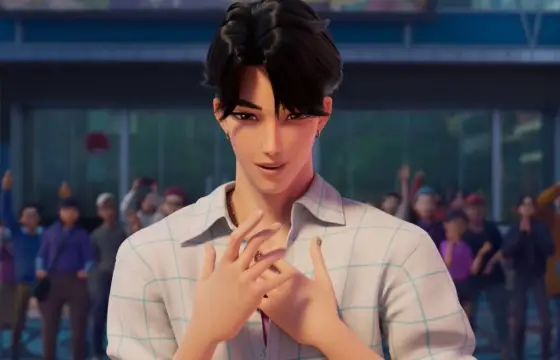 De quem o Jinu gosta no filme?