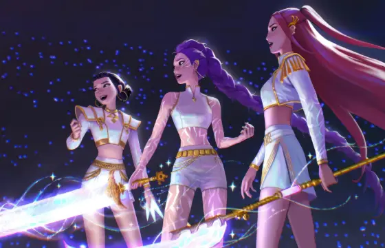 Quem é a líder do grupo Huntrix?