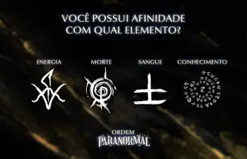 Qual elemento de Ordem Paranormal você tem afinidade?