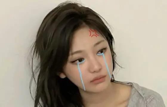 Você fez ela chorar!