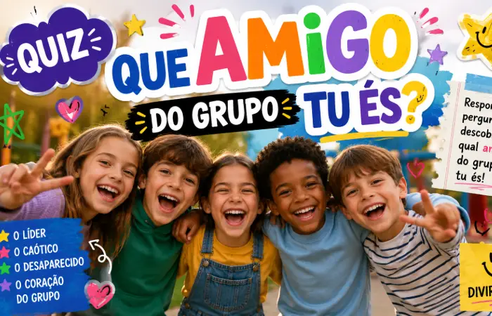 Que amigo do grupo tu és? 