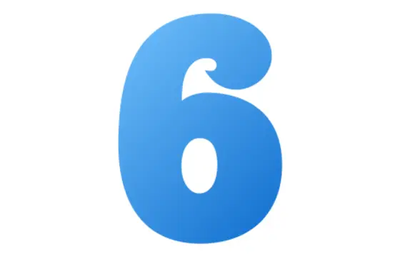 E O NÚMERO 6 EM INGLÊS?