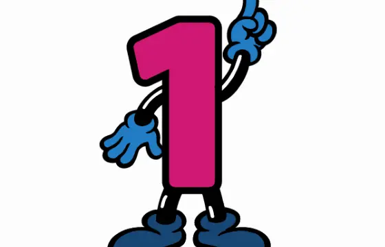 Como falamos 1 em inglês