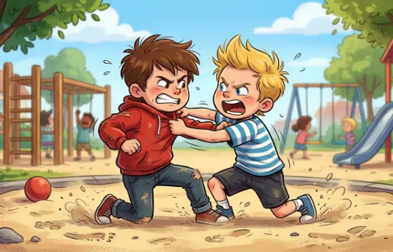 2. Se você ver dois amigos em situação de brigas ou ofensas, o que se deve fazer?